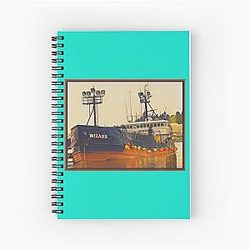 FV Wizard Deadliest Catch Spiral Notebook