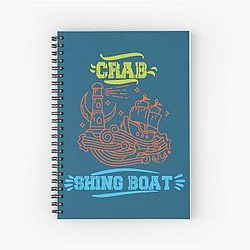 Bateau de pêche au crabe, Deadliest Catch Spiral Notebook