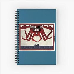 Deadliest Catch Red Notebook