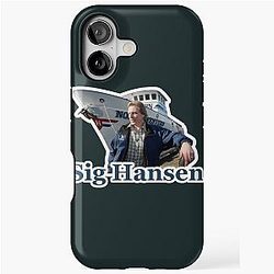 Deadliest Catch Sig Blue iPhone Tough Case