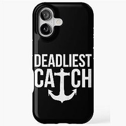 Deadliest Catch Fun Fishing classic iPhone Tough Case