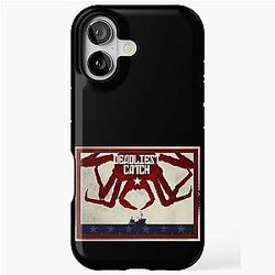 Deadliest Catch Red iPhone Case