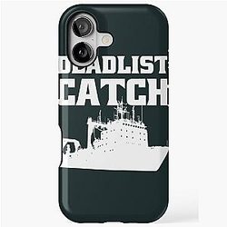 Deadliest Catch Fisherman iPhone Tough Case