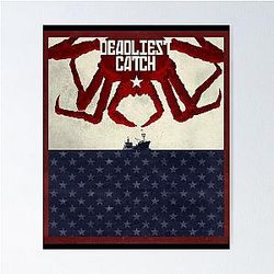 Deadliest Catch Crab Poster