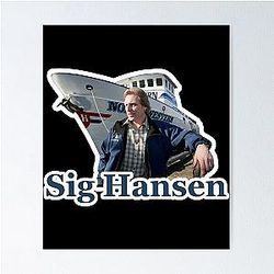 Deadliest Catch Sig Blue Poster