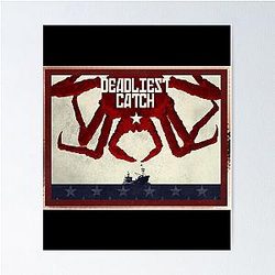 Deadliest Catch Red Crab Poster