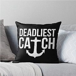 Deadliest Catch Fun Pêche Populaire Throw Pillow