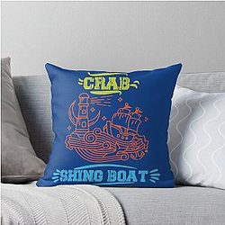 Bateau de pêche au crabe, Deadliest Catch Throw Pillow