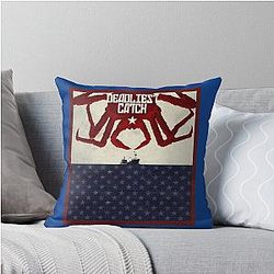 Deadliest Catch Crab Throw Pillow