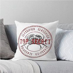 Deadliest Catch Crab Throw Pillow