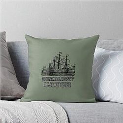 Time Bandit Deadliest Catch Throw Pillow