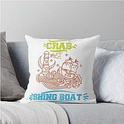 Bateau de pêche au crabe, Deadliest Catch Throw Pillow