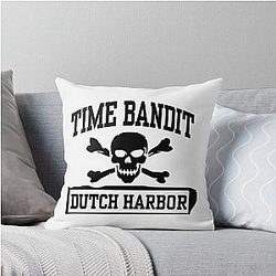 Time Bandit Official Deadliest Catch Guys Throw Pillow