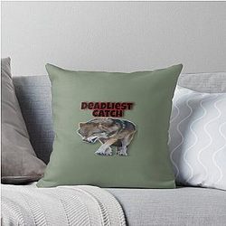 Time Bandit Deadliest Catch Throw Pillow