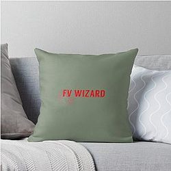 Fear the Wizard deadliest catch Throw Pillow