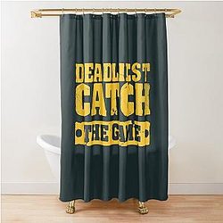 Deadliest Catch Funny Alaska Classic Shower Curtain