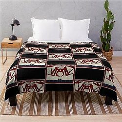 Deadliest Catch Red Throw Blanket