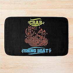 Bateau de pêche au-crabe Deadliest Catch Bath Mat