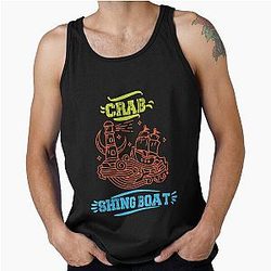 Bateau de pêche au crabe Tank Top