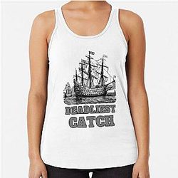 Deadliest Catch Racerback Tank Top