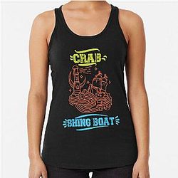 Bateau de pêche au crabe, Deadliest Catch Racerback Tank Top