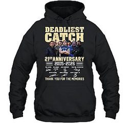 Season 21st Anniversary DTNK1908 Deadliest Catch Hoodies