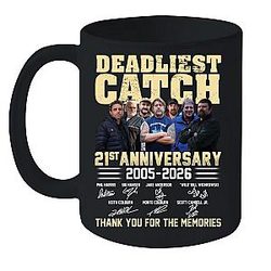 Season 21st Anniversary Deadliest Catch Mugs