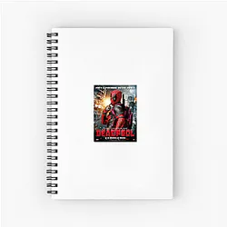 Deadpool My Favorite Marvel Anti Hero Deadpool Notebook