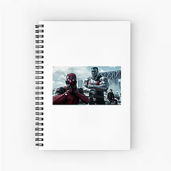 Deadpool The World Is My Game Deadpool Notebook