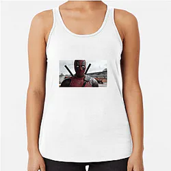 Deadpool No Limits Just Chaos Deadpool Tank Tops