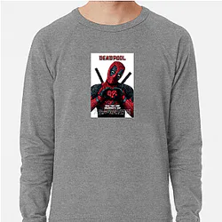 Deadpool The Best Superhero Comedy Deadpool Sweatshirts