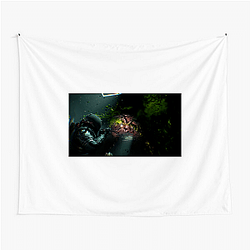 Dead Reset's title implies a time loop Dead Reset Tapestries