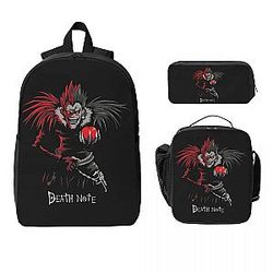 L Lawliet Death Note Backpacks Set 