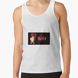 Death Note Tank Tops - Yagami Light "KIRA" Death Note Tank Top RB1908