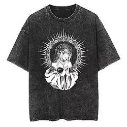 Gothic Anime PTTT0309 Washed  Death Note T-Shirts
