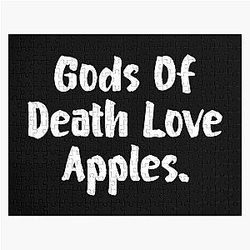 Death Note Puzzles - Gods Of Death Love Apples Jigsaw Puzzle RB1908