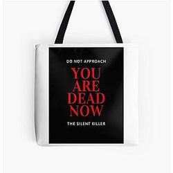 Death Note Bags - Certain Death All Over Print Tote Bag RB1908