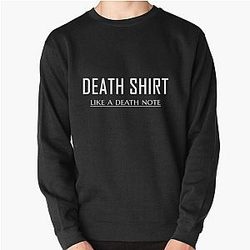 Death Note Sweatshirts - Death Shirt (Like a Death Note) Pullover Sweatshirt RB1908