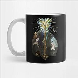 Death Note Mugs - Death Note Light and L Mask TP2204