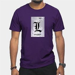 Death Note T-Shirts - Lawliet White T-Shirt TP2204
