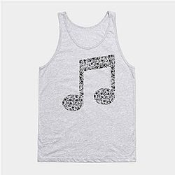 Death Note Tank Tops - MUSICAL NOTE Tank Top TP2204