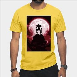 Death Note T-Shirts - red moon hero ryuk T-Shirt TP2204
