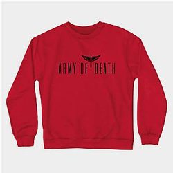 Death Note Sweatshirts - Army Of Death Simple Sweatshirt TP2204