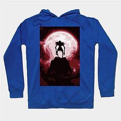 Death Note Hoodies - red moon hero ryuk Hoodie TP2204