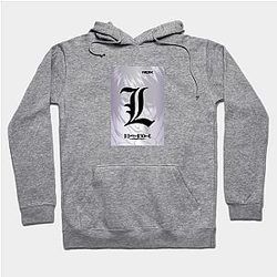 Death Note Hoodies - Lawliet White Hoodie TP2204