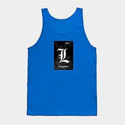 Death Note Tank Tops - Lawliet Tank Top TP2204