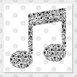 Death Note Posters - MUSICAL NOTE Poster TP2204