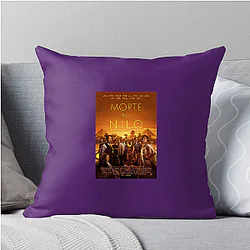 Death on the Nile is based on a novel by Agatha Christie Death On The Nile Pillows Cover