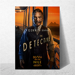 Death on the Nile stars Kenneth Branagh as Hercule Poirot Death On The Nile Posters