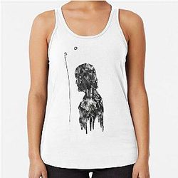 death stranding v00 Racerback Tank Top